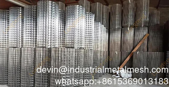2.5mm 3.0mm Hot DIP Galvanized Welded Wire Mesh Panel Steel Wire Mesh Sheet untuk Konstruksi