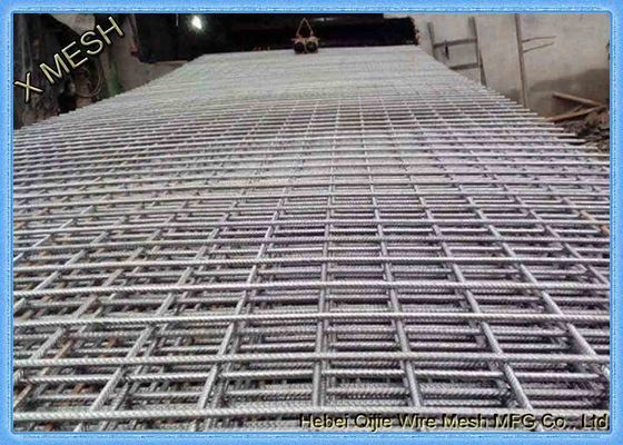 10mm Bar Baja Dilas Wire Mesh Memperkuat Panel Beton 6,2 X 2,4 M Ukuran