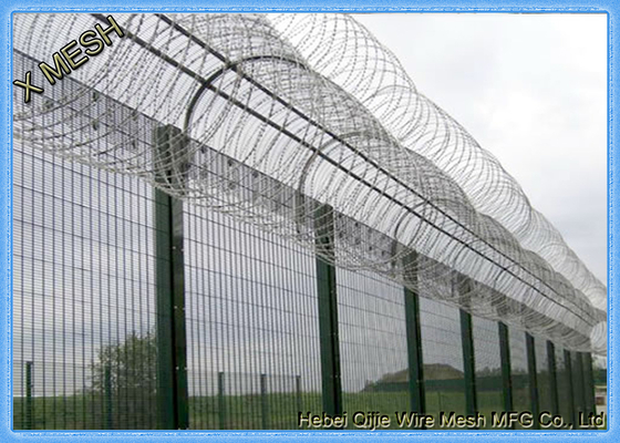 Keamanan Tingkat Tertinggi. Clear View Fence Anti - Climb 358/3510 Panel Fence