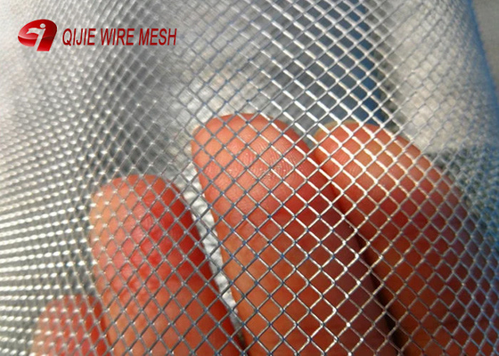 Aluminium Lubang Kecil Diperluas Logam Mesh Roll / Panel Ketebalan 0,5-8mm