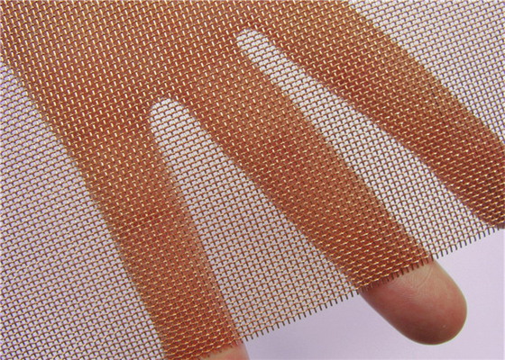 4x6 Inch 0,5mm Tembaga Woven Wire Mesh Sheets