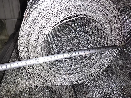 3/4 &quot;Pembukaan Aluminium Alloy Woven Crimped Wire Mesh Untuk Layar &amp; Dinding