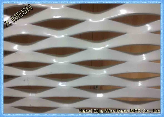 Decorative Expanded Metal Wire Mesh Panel / Metal Mesh Fencing 48" X 96" Size