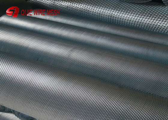 Aluminium Small Hole Expanded Metal Mesh Roll / Panel 0.5-8mm Thickness