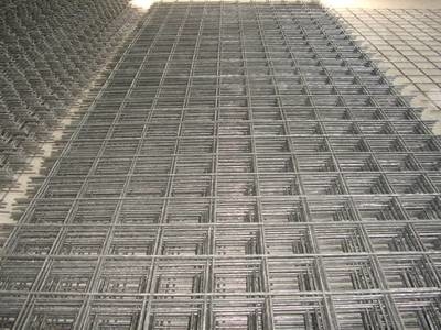 Kawat Besi Grid 6mm Galvanized Mesh Panel 2x2 Untuk Pagar