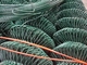 Industri Hot Dipped Galvanized Steel Chain Link Fence Fabric 4 X 50 Kaki