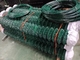 Industri Hot Dipped Galvanized Steel Chain Link Fence Fabric 4 X 50 Kaki