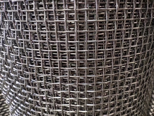Aperture 2mm Square Stainless Steel 304 Wire Mesh Anyaman Berkerut 20x20mm