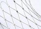 Fleksibel Stainless Steel 304 316 Wire Rope Mesh Net Untuk Pagar Taman