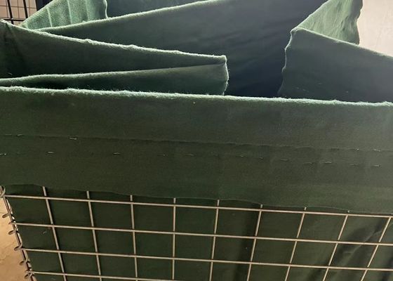 Pagar Penghalang Pertahanan Dinding Penahan Pasir Keamanan