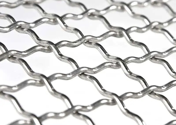 3x3 316 316L Stainless Steel Wire Mesh Berkerut Polos / Twill Weave