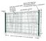 High Security 3d Curved Wire Mesh Pagar Galvanized Las
