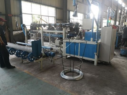 Mesin Double Wire Automatic Diamond Mesh Untuk Chain Link Fence