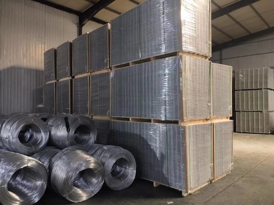 Panel Wire Mesh Las Konstruksi tahan lama Dilapisi Seng