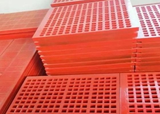 Baterai Scrubber Mill Polyurethane Karet Baterai Screen Panel PU Urethane Baterai Screen