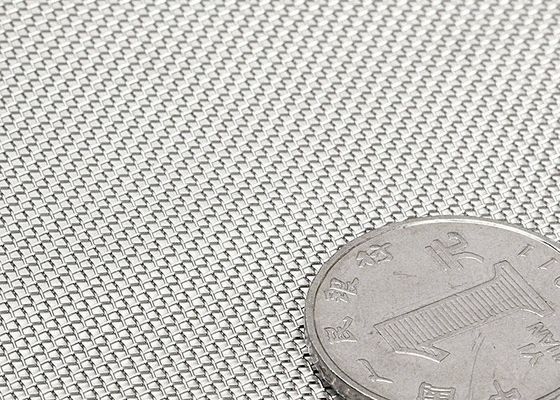 Twill/Dutch/Reverse Woven 4-3200 Mesh Square Sand Metal Screen Net Wire Mesh untuk Filter
