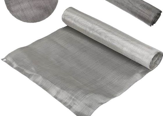 Twill/Dutch/Reverse Woven 4-3200 Mesh Square Sand Metal Screen Net Wire Mesh untuk Filter