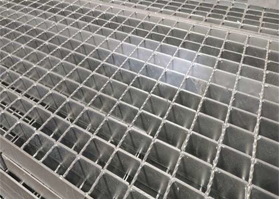 OEM Customized Hot Dip Galvanized Plain/Serrated Steel Grating untuk Platform Walkway /Drain Trench Cover