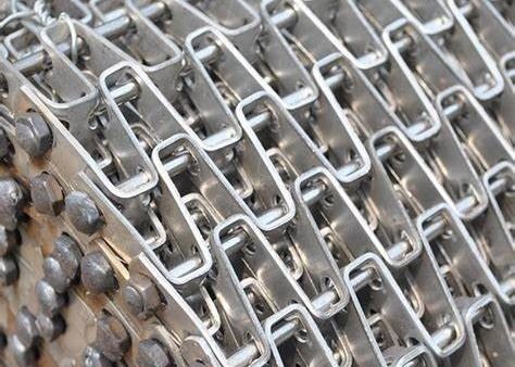 T-316 Baja tahan karat Flat Wire Mesh Conveyor Belting Untuk Baking Makanan
