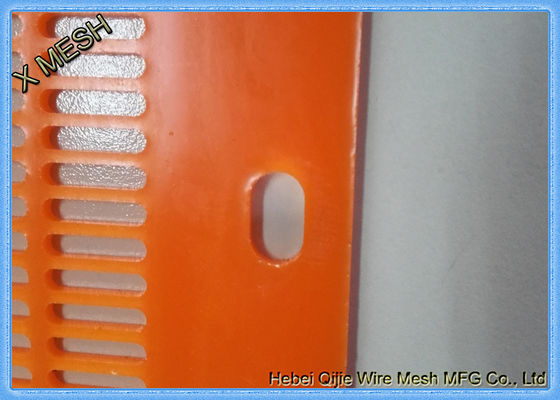 Layar Pertambangan Polyurethane Frekuensi Tinggi Mesh Flip Flop Flop Jumping Pu Mats Lubang