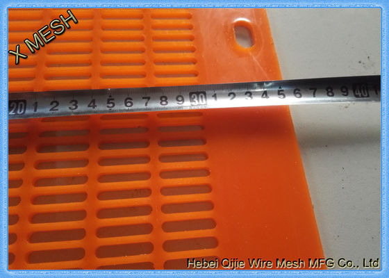 Layar Pertambangan Polyurethane Frekuensi Tinggi Mesh Flip Flop Flop Jumping Pu Mats Lubang