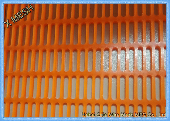 Layar Pertambangan Polyurethane Frekuensi Tinggi Mesh Flip Flop Flop Jumping Pu Mats Lubang