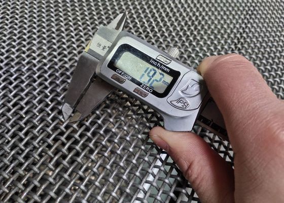 Kawat Berkerut 65mm Layar Bergetar Jaring Pasir 1,5m X 1,95m