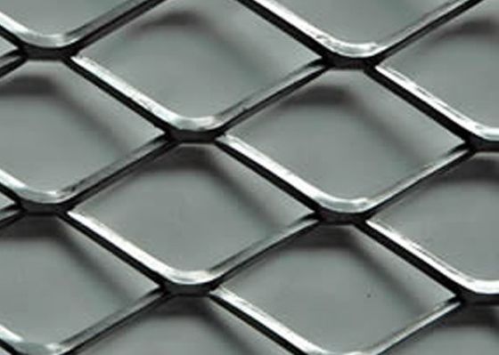 tahan karat baja Ringan Diperluas Logam Mesh, 1 Inch PVC dilapisi Lasan kawat Mesh