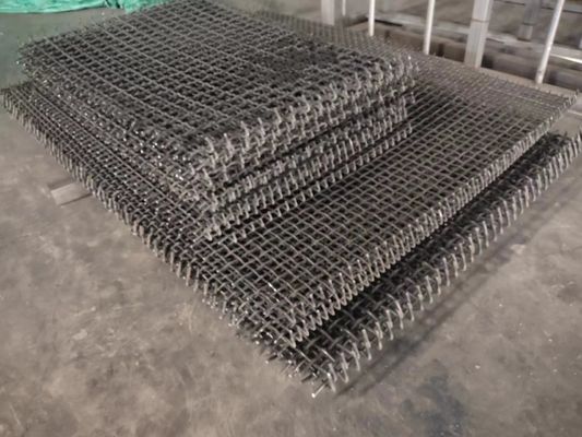 65mn Steel Vibrating Screen Crimped Wire Mesh produsen