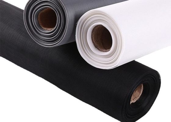 PVC Coated Mosquito Net Roll 18 * 16 Mesh Fiberglass Insect Fly Window Screen Mesh