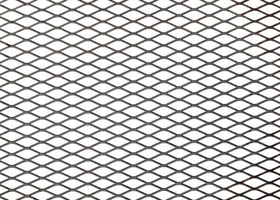 Aluminium Tugas Ringan Memperluas Mesh Logam Dekoratif Untuk Eksterior Dinding Cladding