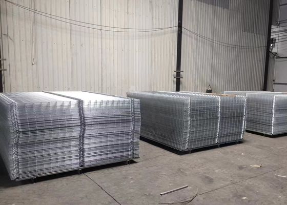 Pagar panel galvanis 3D Pagar baja melengkung 3D Pagar las Pagar kawat melengkung Pagar V Mesh Pagar kawat Pagar keamanan