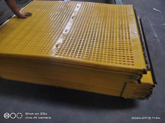 Baterai Scrubber Mill Polyurethane Karet Baterai Screen Panel PU Urethane Baterai Screen