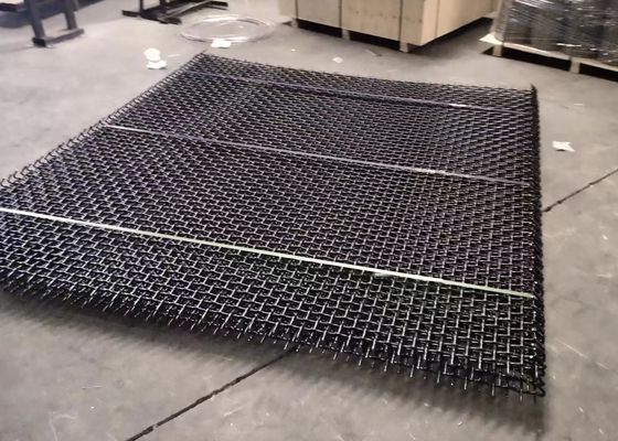 Stainless Steel Crimped Wire Mining Sieve Vibrating Screen Mesh