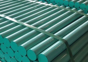 500mm Panjang 25mm Diameter baja ringan Epoxy Lapisan Dowel Bar untuk beton bertulang