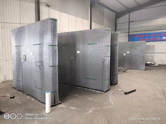 2 Inch Openning Heavy Welded Wire Panels Stainless Steel 304 Ss316 6 Gauge
