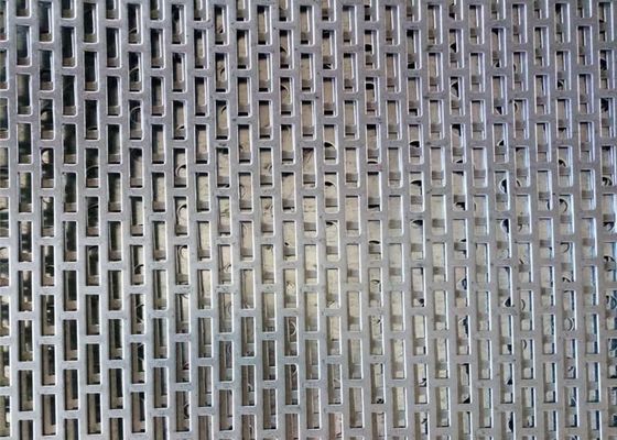 Galvanized Perforated Sheet Mesh untuk Layar Dekoratif dan Filter