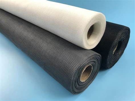 Berat Ringan Fiberglass Window Insect Screen dengan lebar normal 0,6-2,5m