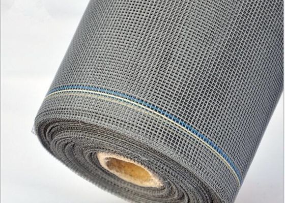 PVC Coated Mosquito Net Roll 18 * 16 Mesh Fiberglass Insect Fly Window Screen Mesh
