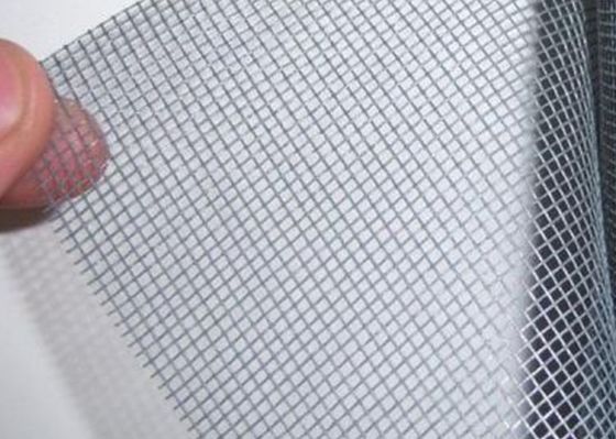 PVC Coated Mosquito Net Roll 18 * 16 Mesh Fiberglass Insect Fly Window Screen Mesh