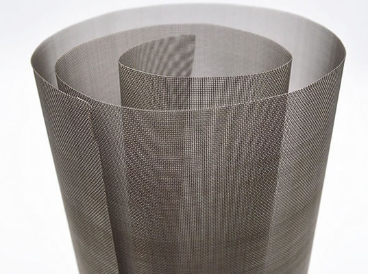 0.5 Mikron hingga 300 Mikron 99,9% Tungsten Wire Mesh