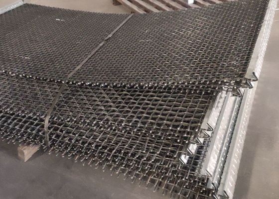 Warna Lukisan 16mm Woven Wire Screen Untuk Crusher