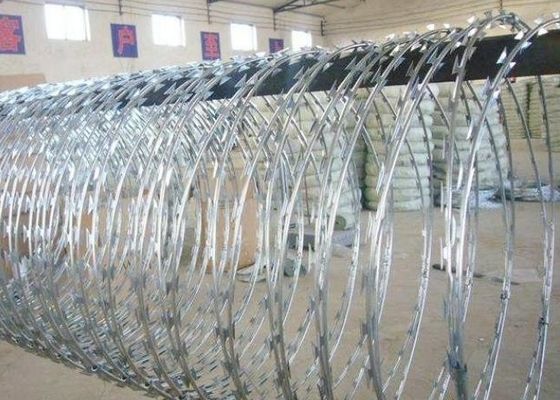 Bto-22 Hot Dip Galvanized Concertina Razor Barbed Wire