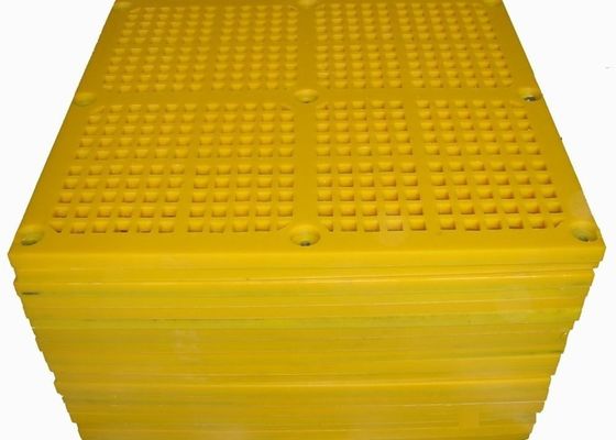 30mm Ketebalan Polyurethane Modular Screen Panel 305*305 Dalam Bentuk Hexagonal