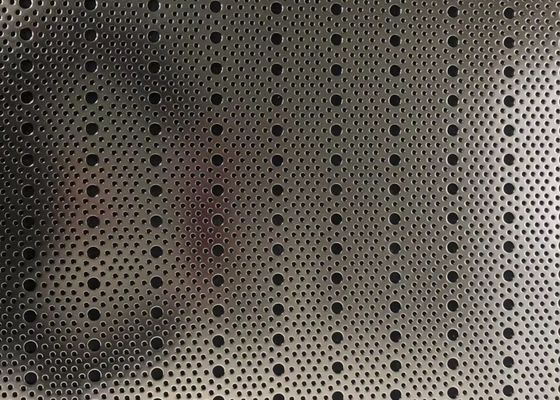 Aluminium/Baja tahan karat Micron Filter Mesh Screen Metal Perforated Plate