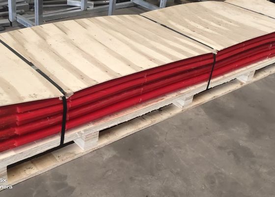 30mm Ketebalan Polyurethane Modular Screen Panel 305*305 Dalam Bentuk Hexagonal