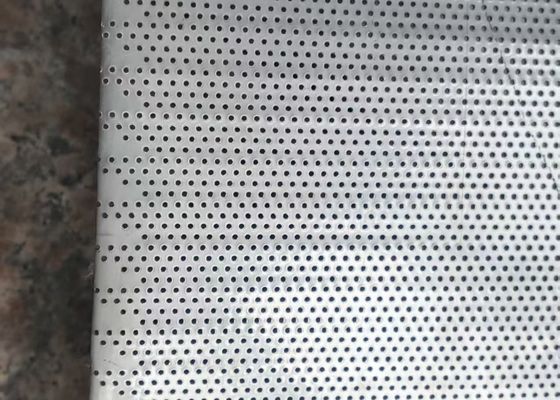 Baja tahan karat Micron Hole Perforated Mesh Sheet Metal