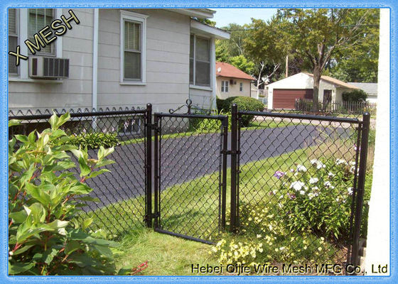 Pvc Powder Coated 5mm 50x50mm Galvanized Chain Link Fence