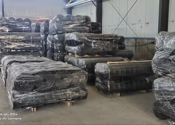 3/4X3/4 SGS Green Colored Pvc Coated Welded Wire Mesh Rolls untuk unggas