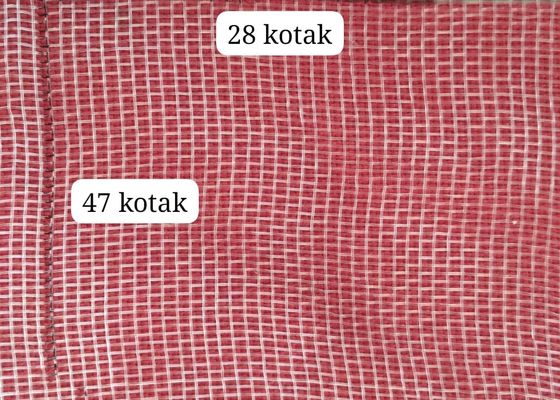 Berat Ringan Fiberglass Window Insect Screen dengan lebar normal 0,6-2,5m